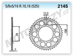 Rozeta BMW 1000 HP4 rok 12-15