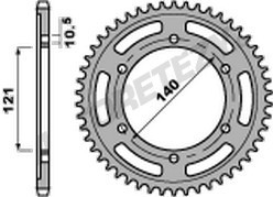 Rozeta CAGIVA 650 Raptor / V-Raptor rok 01-06