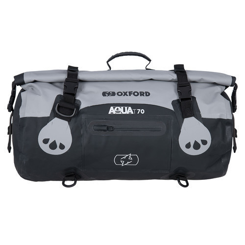 Vodotěsný vak Aqua T-70 Roll Bag, OXFORD (šedý/černý, objem 70 l) 