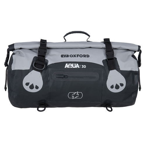 Vodotěsný vak Aqua T-30 Roll Bag, OXFORD (šedý/černý, objem 30 l) 