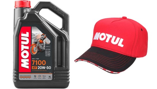 MOTUL 7100 4T 20W/50 4L + čepice 