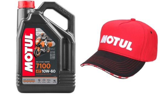 MOTUL 7100 4T 10W/60 4L + čepice 