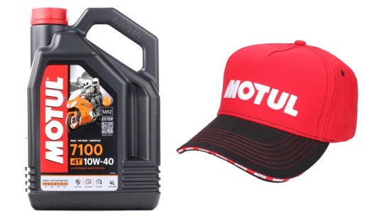 MOTUL 7100 4T 10W40 4l + čepice 