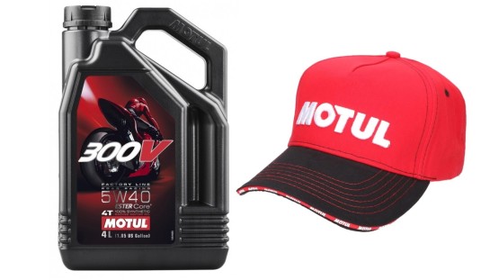 MOTUL 300V 4T Factory Line 5W/40 4L + čepice 