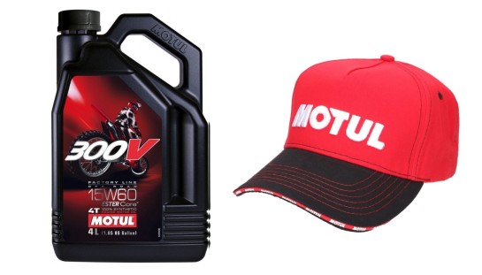 MOTUL 300V OFFROAD 15W60 4L + čepice 