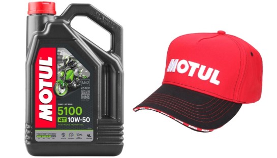 MOTUL 5100 Ester 4T 10W/50 4L + čepice 