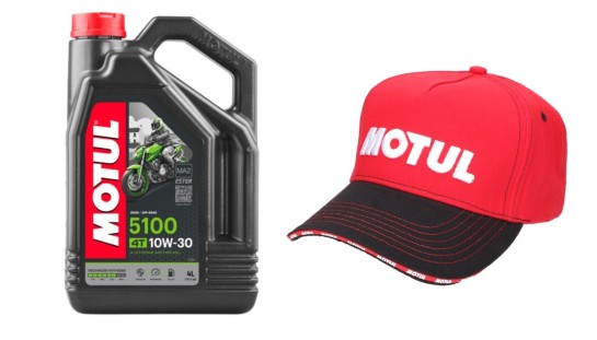 MOTUL 5100 Ester 4T 10W/30 4L + čepice 