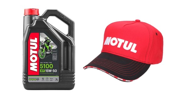 MOTUL 5100 Ester 4T 15W/50 4L + čepice 