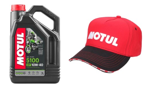 MOTUL 5100 Ester 4T 10W/40 4L + čepice 