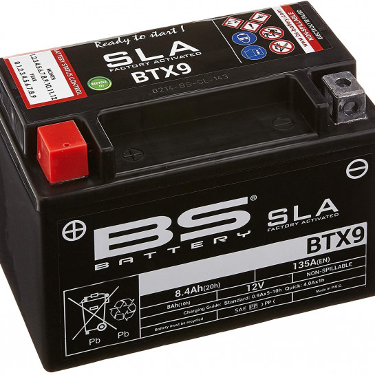 Baterie BS-Battery TRIUMPH 675 Daytona rok 11-17