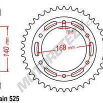 Rozeta BMW F 700 GS rok 13-18 