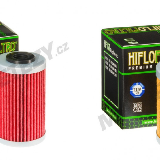 Sada (2ks) olejových filtrů HIFLO BETA 525 RR rok 05-09 