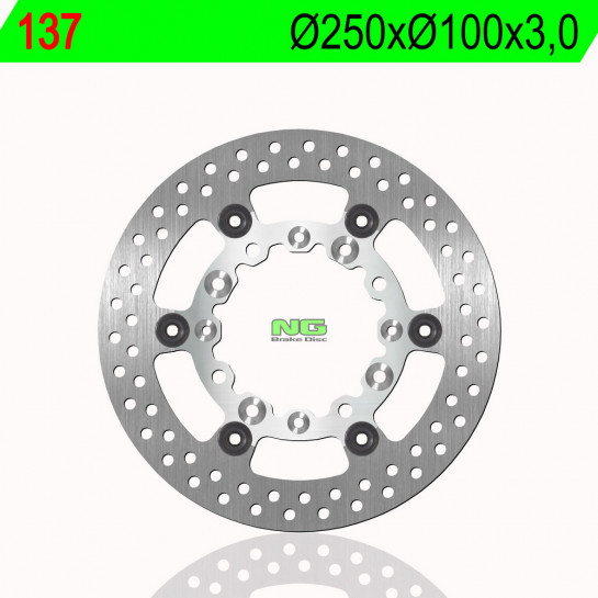 Brzdový kotouč NG přední KAWASAKI KLX 250 S rok 09-14