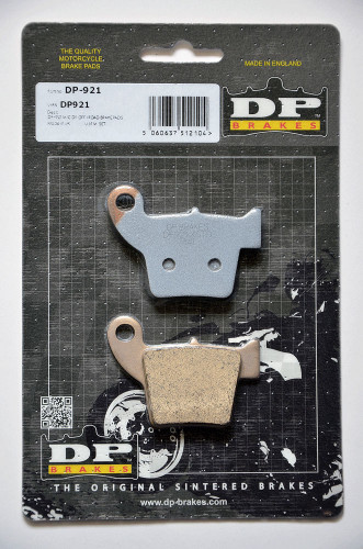 Brzdové destičky DP Brakes zadní HONDA CR 250 R rok 02-07