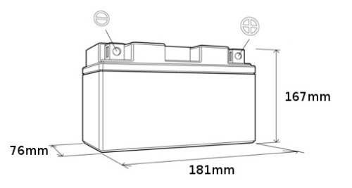 Baterie MR3 BMW R 850 R rok 95-06