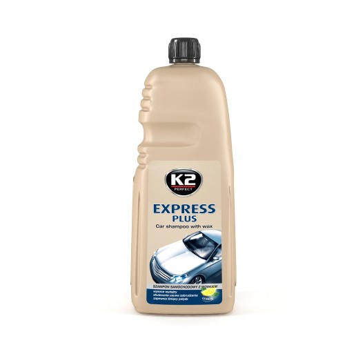 K2 EXPRESS PLUS 1 l - šampon s voskem a vůní citron