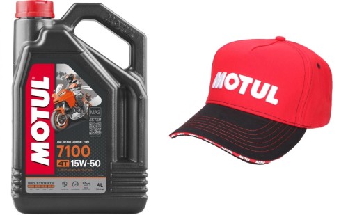 MOTUL 7100 4T 15W50 4l + čepice