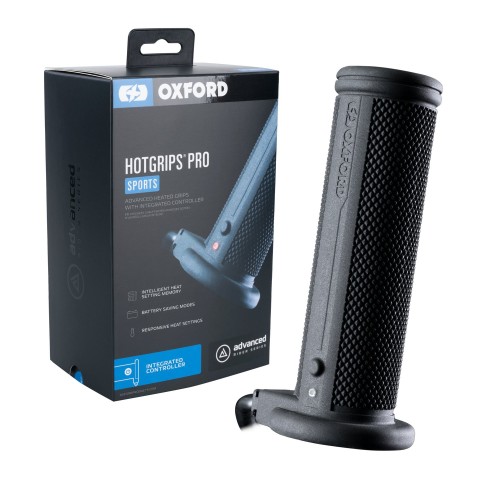 Gripy vyhřívané HOTGRIPS PRO SPORTS, OXFORD (s integrovaným ovládáním v rámci gripu)