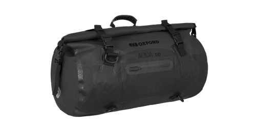 Vodotěsný vak Aqua T-50 Roll Bag, OXFORD (černý, objem 50 l)vodotěsný vak Aqua T-50 Roll Bag, OXFORD