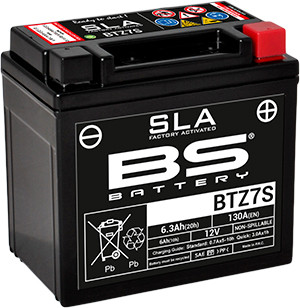 Baterie BS-Battery YAMAHA YZF 600 R6 (nový model 06-20 řetěz 525) rok 17-20