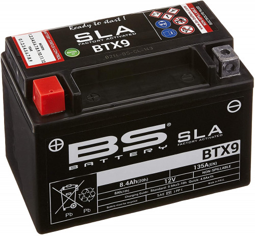 Baterie BS-Battery KAWASAKI ZXR 750 R L1-L3 (ZX) (93-95) rok 93-95