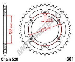 Rozeta HONDA CRF 250 L rok 13-21