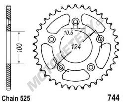 Rozeta DUCATI 749 S rok 03