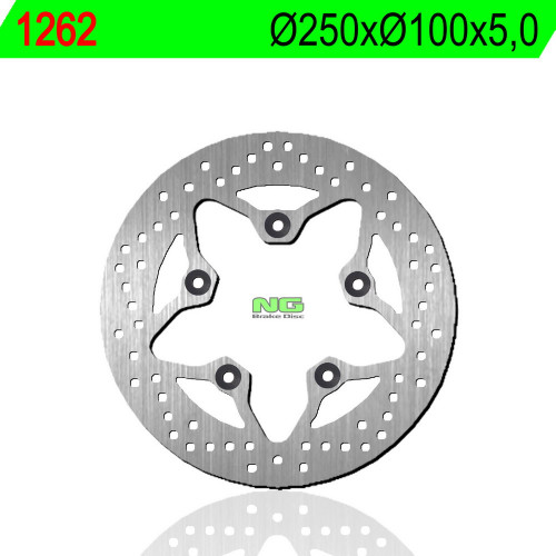 Brzdový kotouč NG zadní KAWASAKI ZRX 1200, R, S rok 01-06