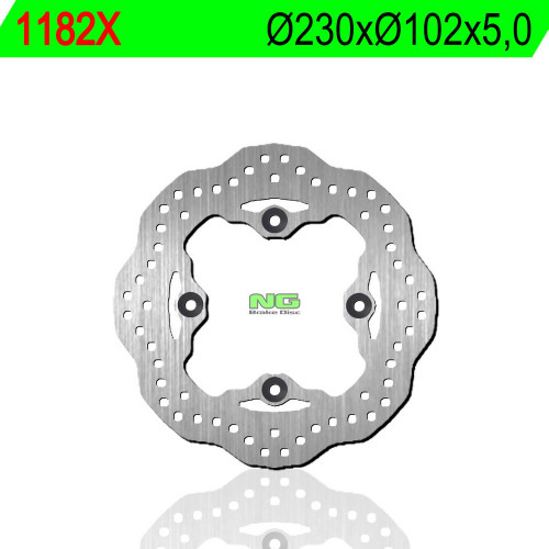 Brzdový kotouč NG zadní KAWASAKI ZRX 1200, R, S rok 01-07